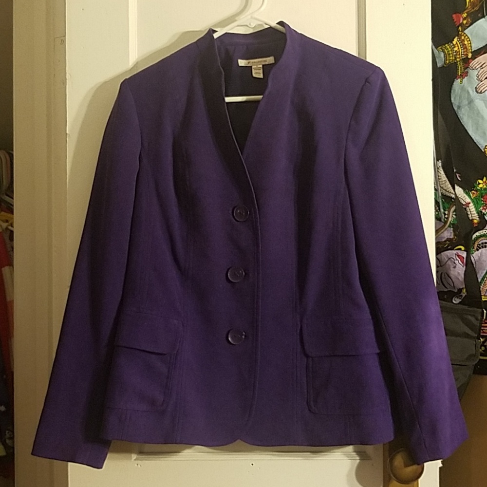 Purple blazer